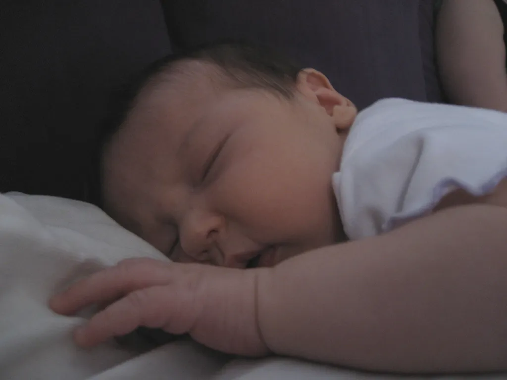sleepy baby