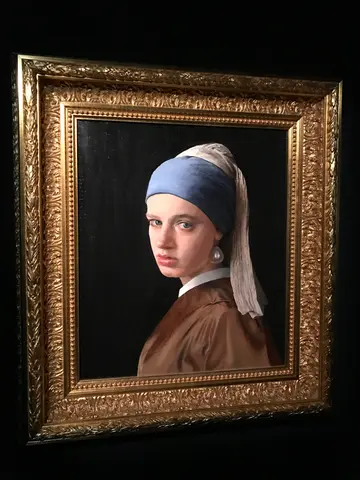 Claire with the Pearl Earring