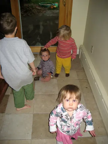 hanging out with the cousins