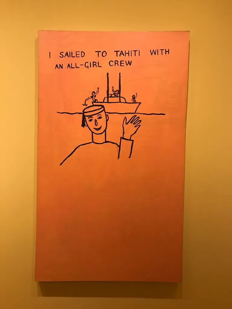 I sailed to Tahiti