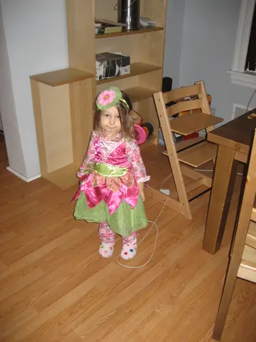 pajamas and costume (and slippers)