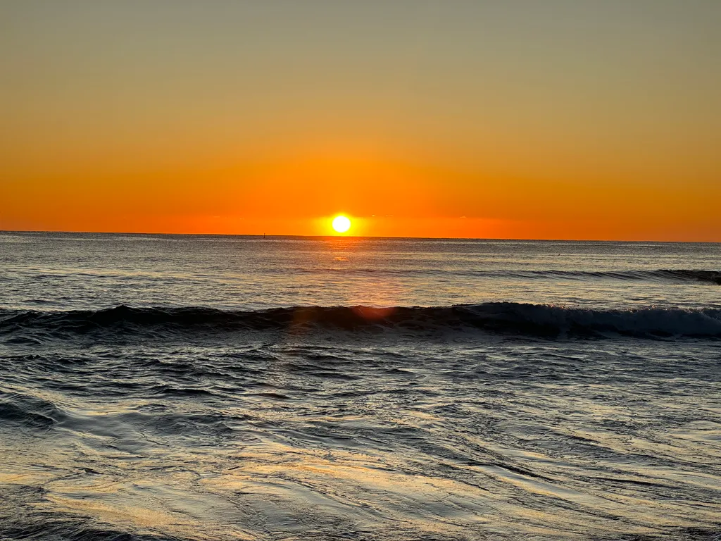 Manly beach sunrise
