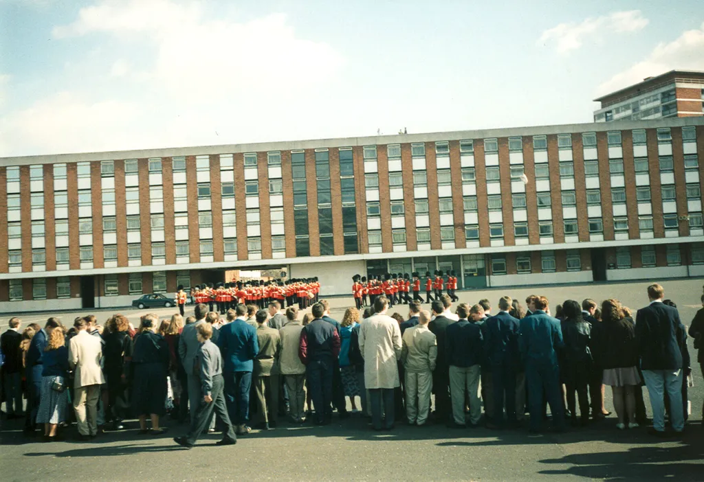 london band trip, 1994: Coldstream Guard