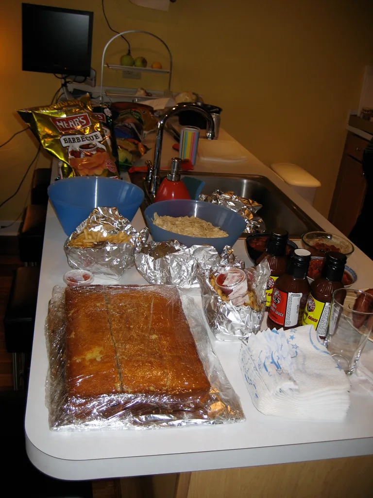 the spread, sans meat
