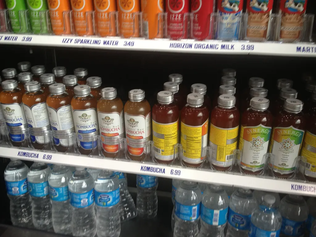 airport kombucha!