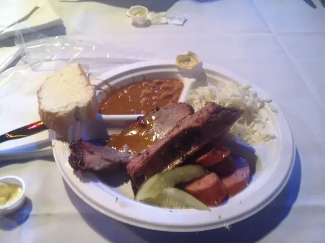 Salt Lick BBQ at conference banquet