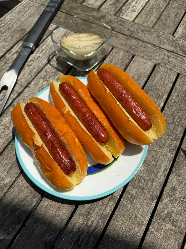 July 4th hot dogs
