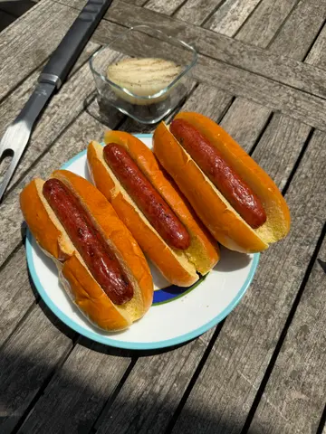 July 4th hot dogs