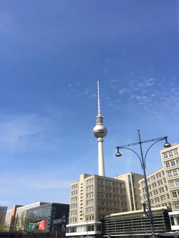 the Berlin TV tower