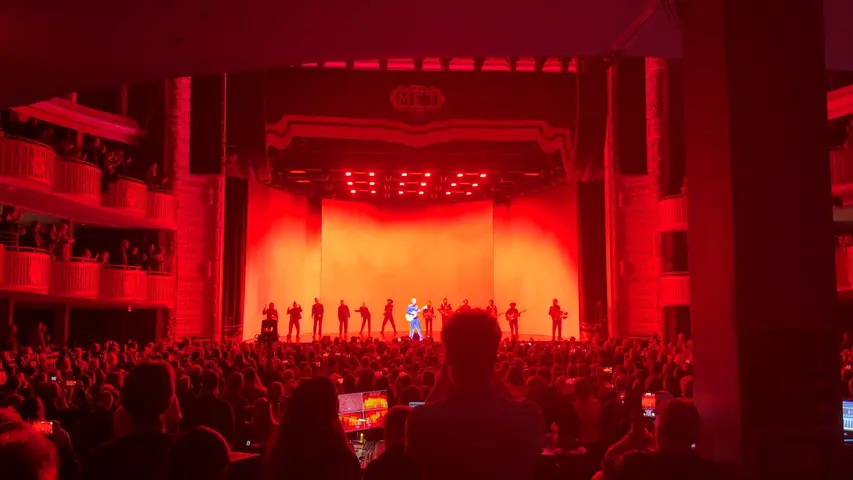 David Byrne at the Met in Philly