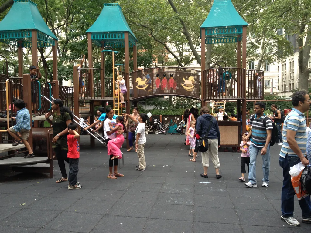 Madison Sq. Park is nuts!