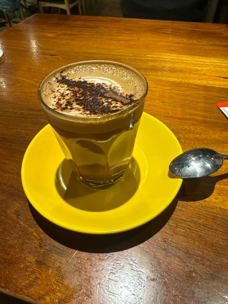 airport mocha at Pulpo