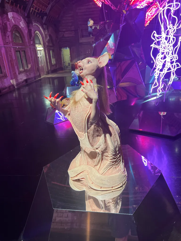 weird sculpture exhibit