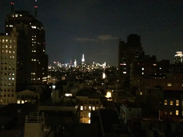 view from Cousin Emily's rooftop