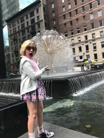 woah! a fountain!