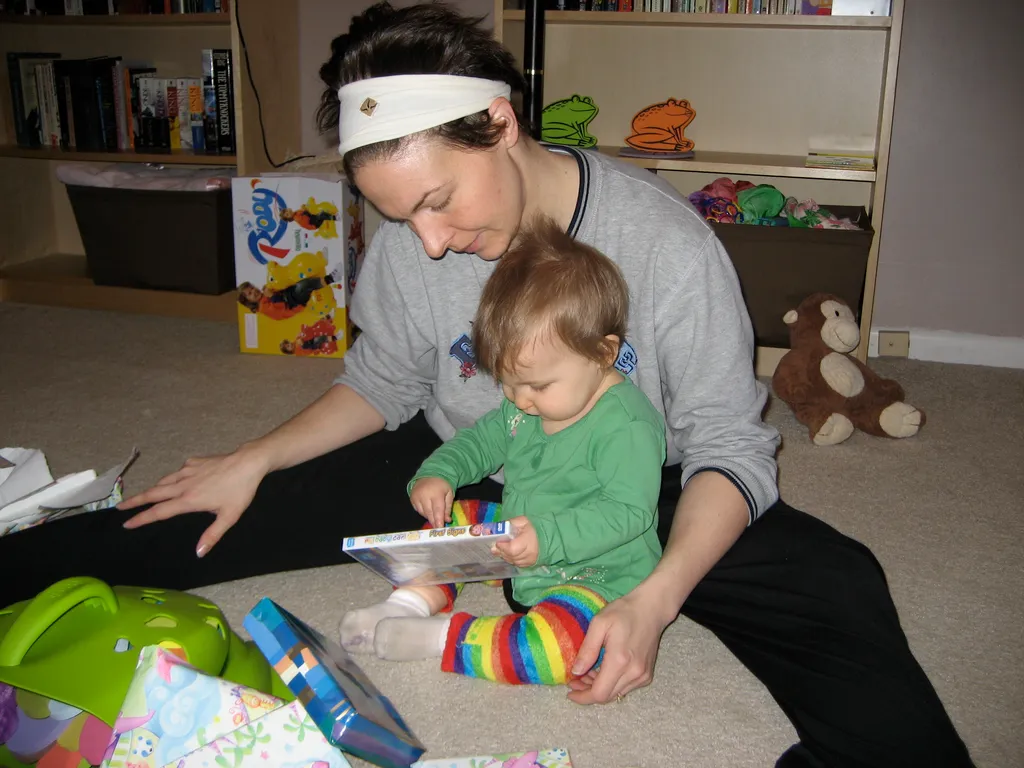opening presents!
