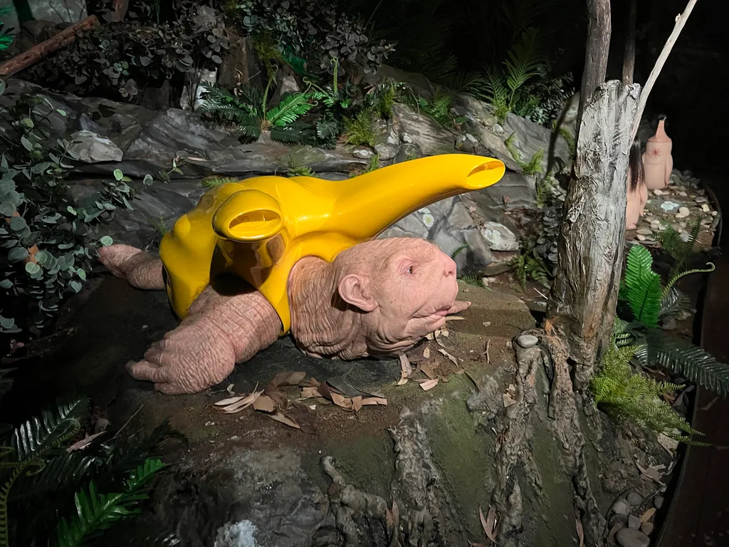 weird sculpture exhibit