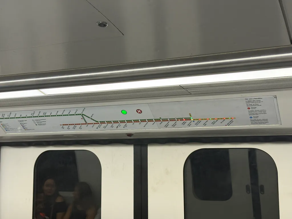 the Rio subway