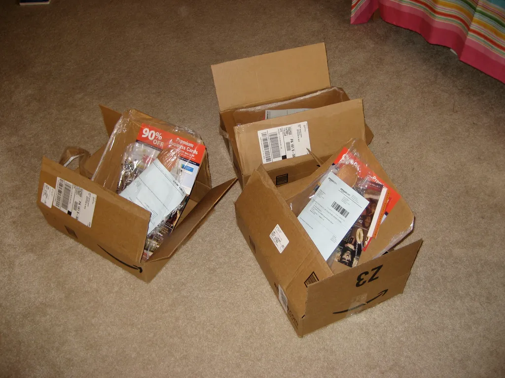 amazon boxes