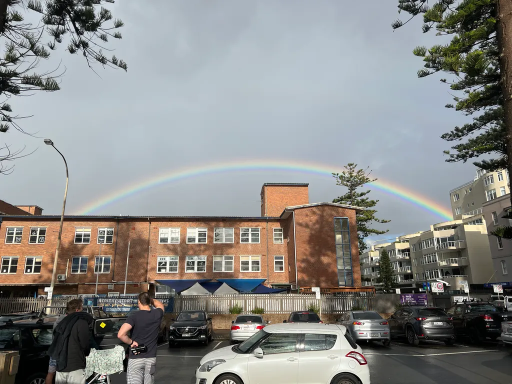 Manly rainbow