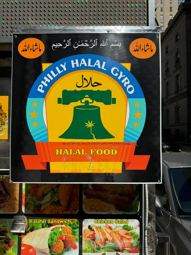 Halal food slash weed cart