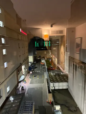 view from my hotel