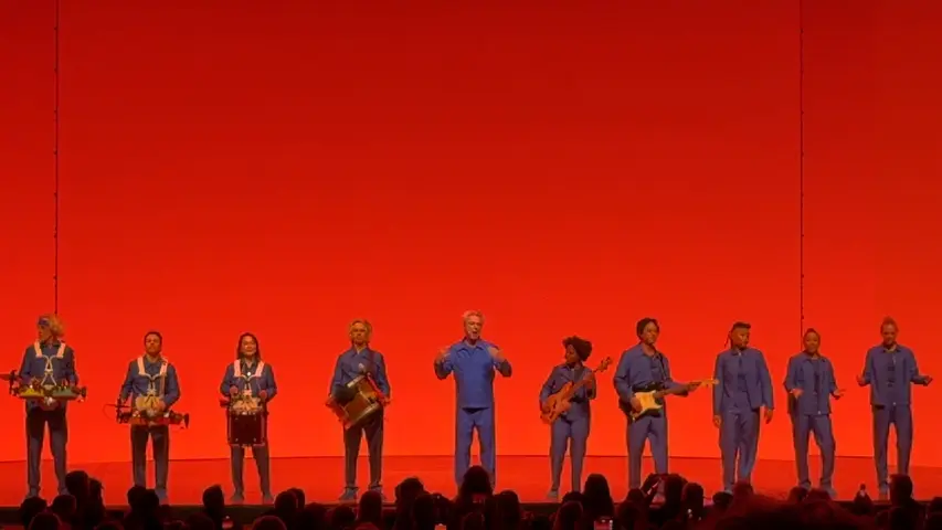 David Byrne at the Met in Philly