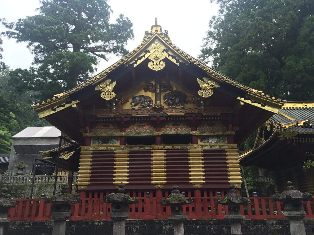 Nikko shrines and buildings