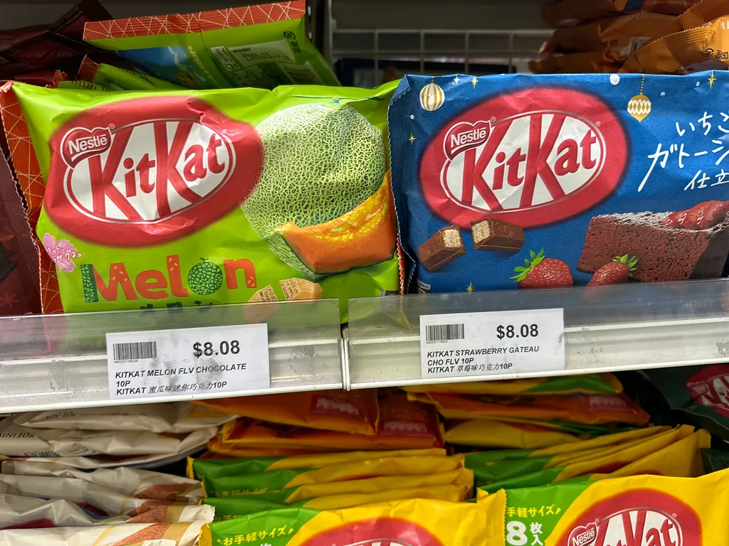 weird kit kats