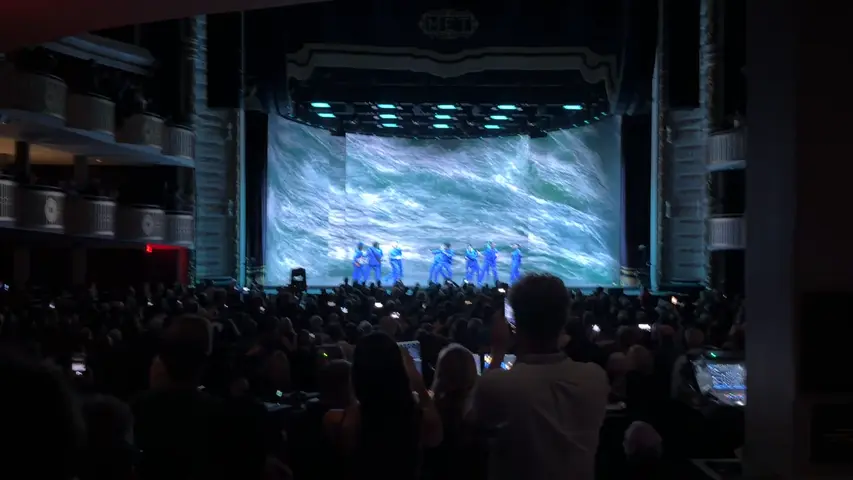 David Byrne at the Met in Philly