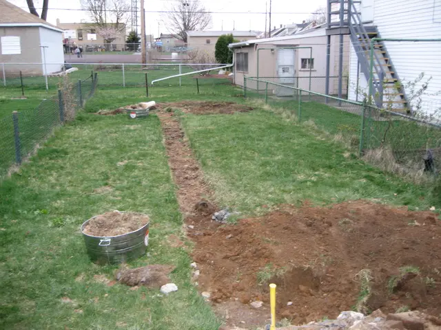 the yard, sans poles