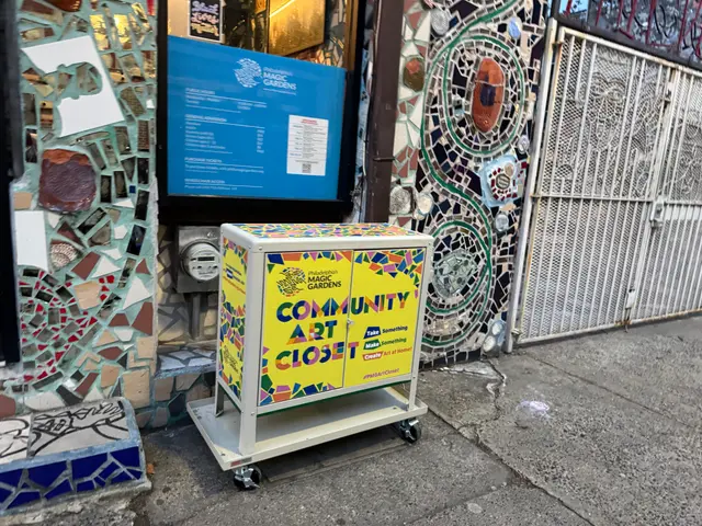 art cabinet at Magic Garden
