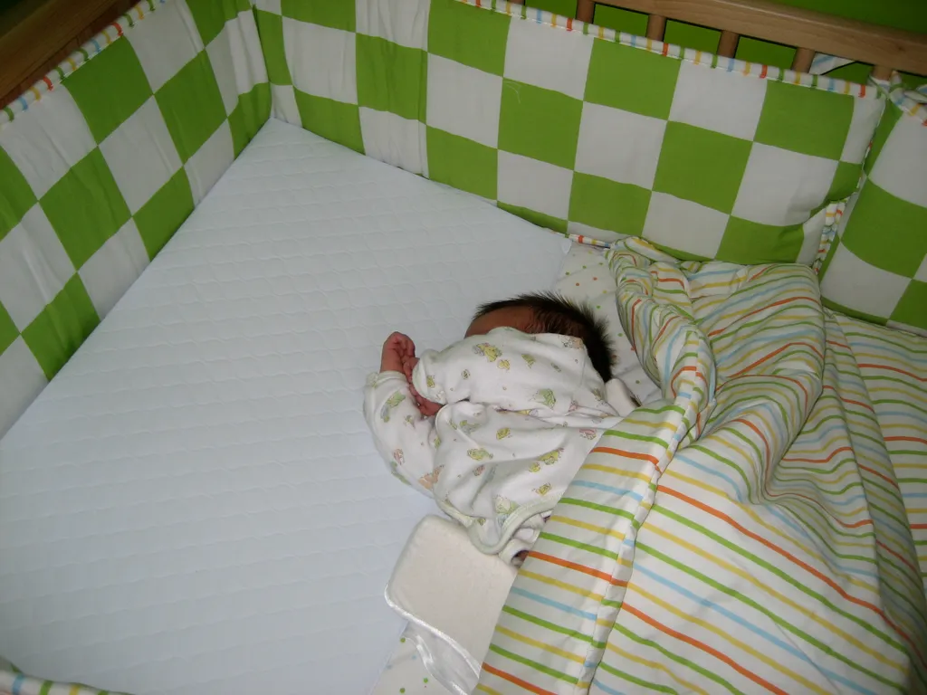 her first crib sleep